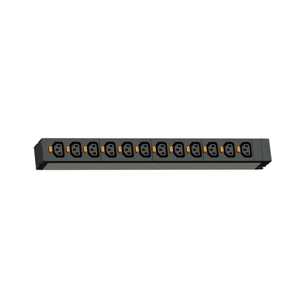 Legrand Pdu, Basic, 1U, 16A, 208V, 12Xc13 LP-22210